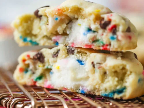 Stuffed Funfetti Cookies