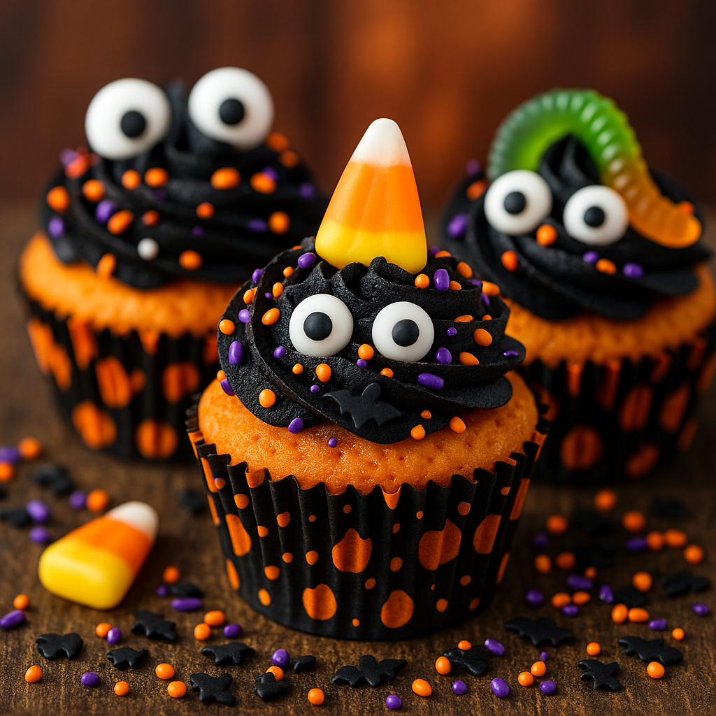Halloween cupcake Recipe